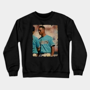 Moises Alou in Miami Marlins Crewneck Sweatshirt